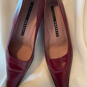Fratelli Rossetti low plum women's pumps